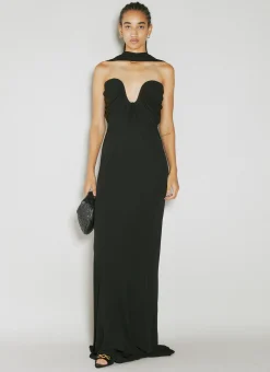 Scarf Dress>Saint Laurent