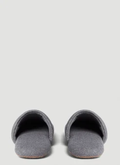 Script Embroidery Slippers><noscript><img width=