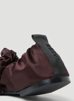 Scrunchie Ballerina Flats><noscript><img width=