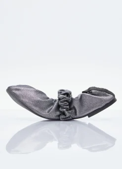 Scrunchie Ballerina Flats></noscript>GANNI Discount
