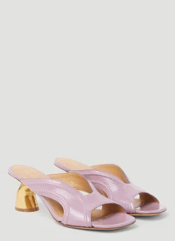 Sculptured Heel Mules>Dries Van Noten Online