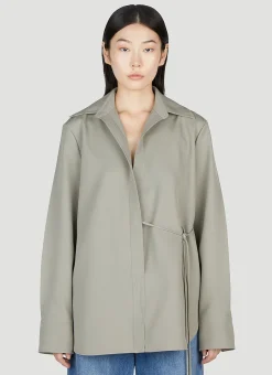 Self-Tie Shirt>Jil Sander