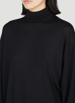Semi Sheer Turtleneck Sweater></noscript>Saint Laurent Hot