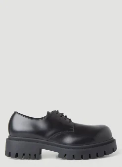 Men Balenciaga Lace Ups^Sergeant Derby Shoes