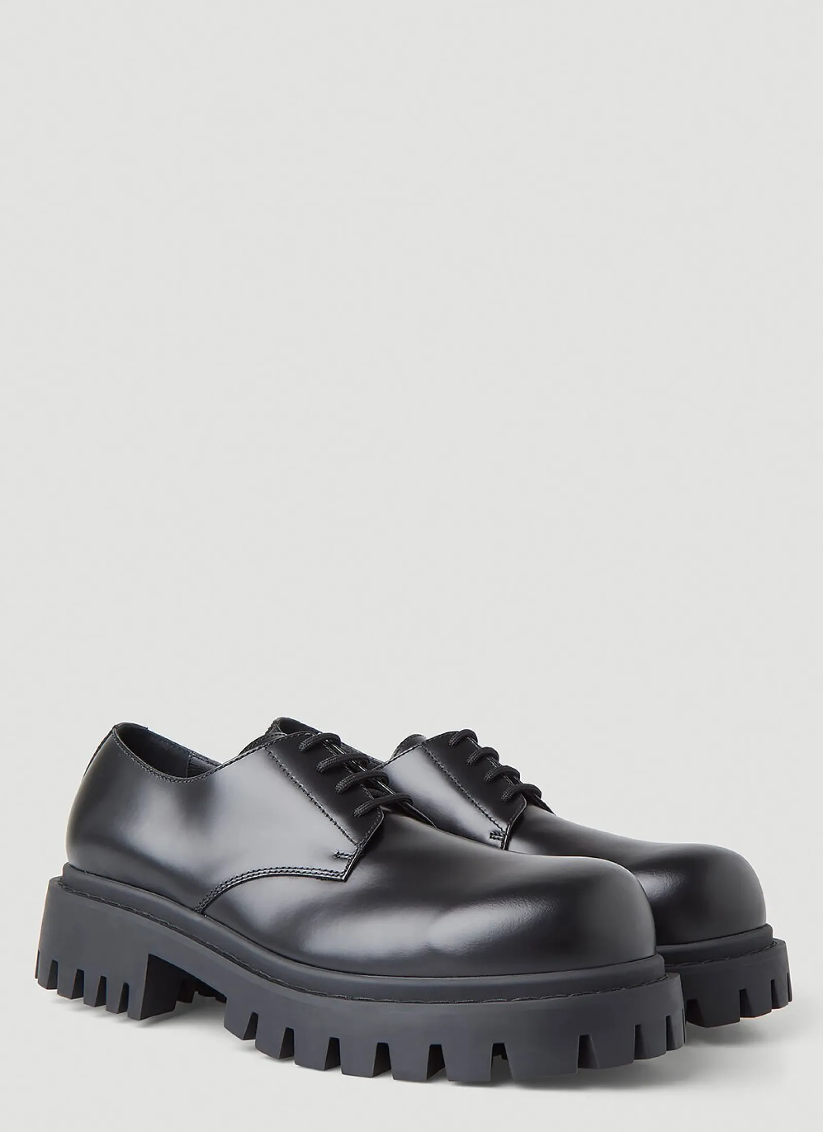 Men Balenciaga Lace Ups^Sergeant Derby Shoes
