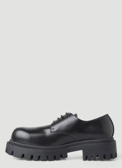 Men Balenciaga Lace Ups^Sergeant Derby Shoes