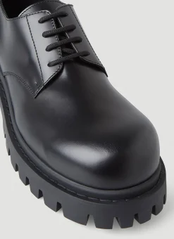 Men Balenciaga Lace Ups^Sergeant Derby Shoes