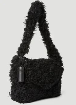 Men Saint Laurent Tote Bags^Shaggy Crossbody Bag
