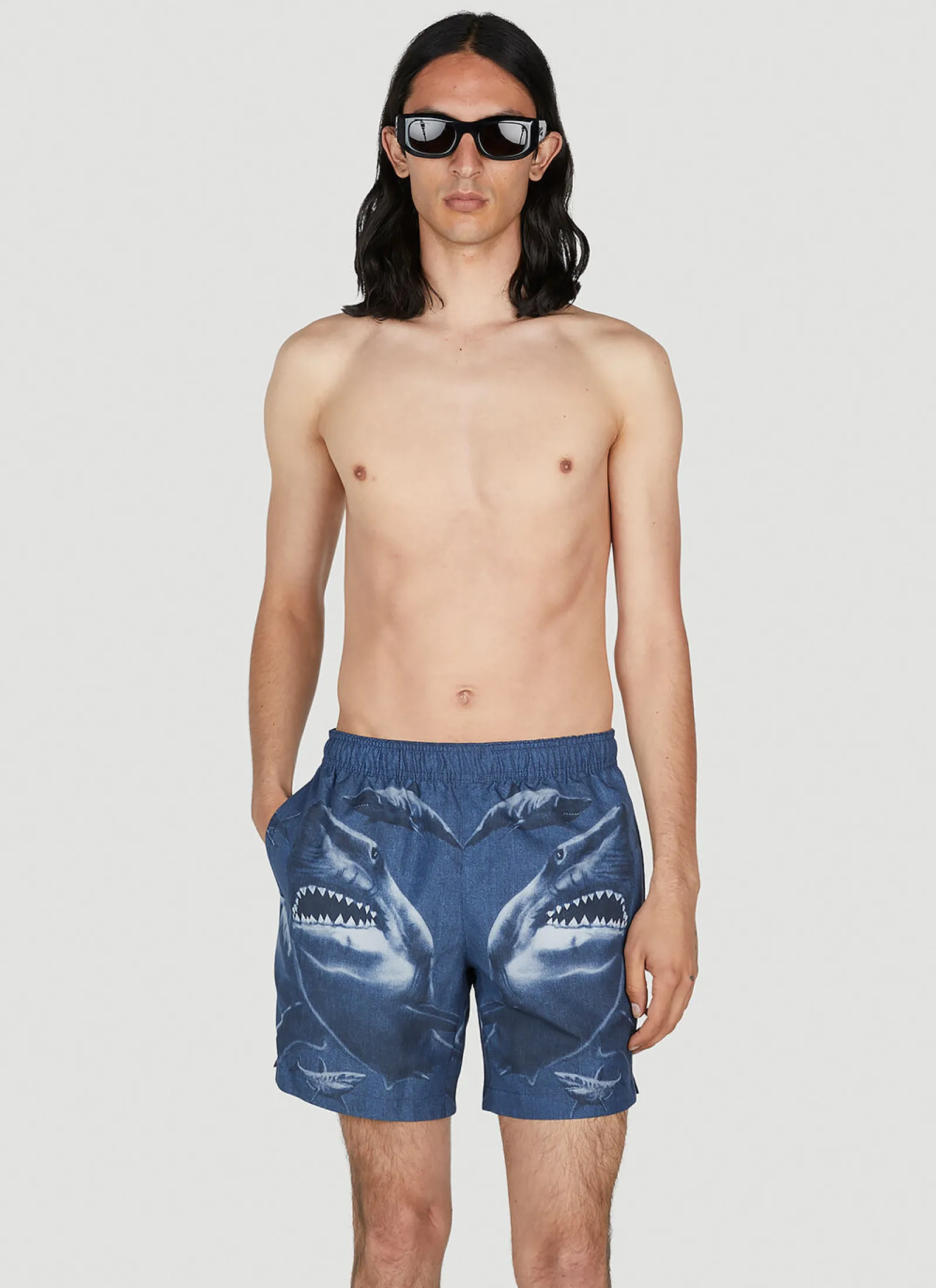 Men Burberry Swimwear^Shark Print Swim Shorts