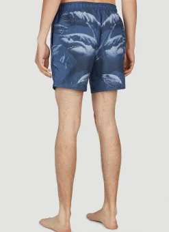 Men Burberry Swimwear^Shark Print Swim Shorts