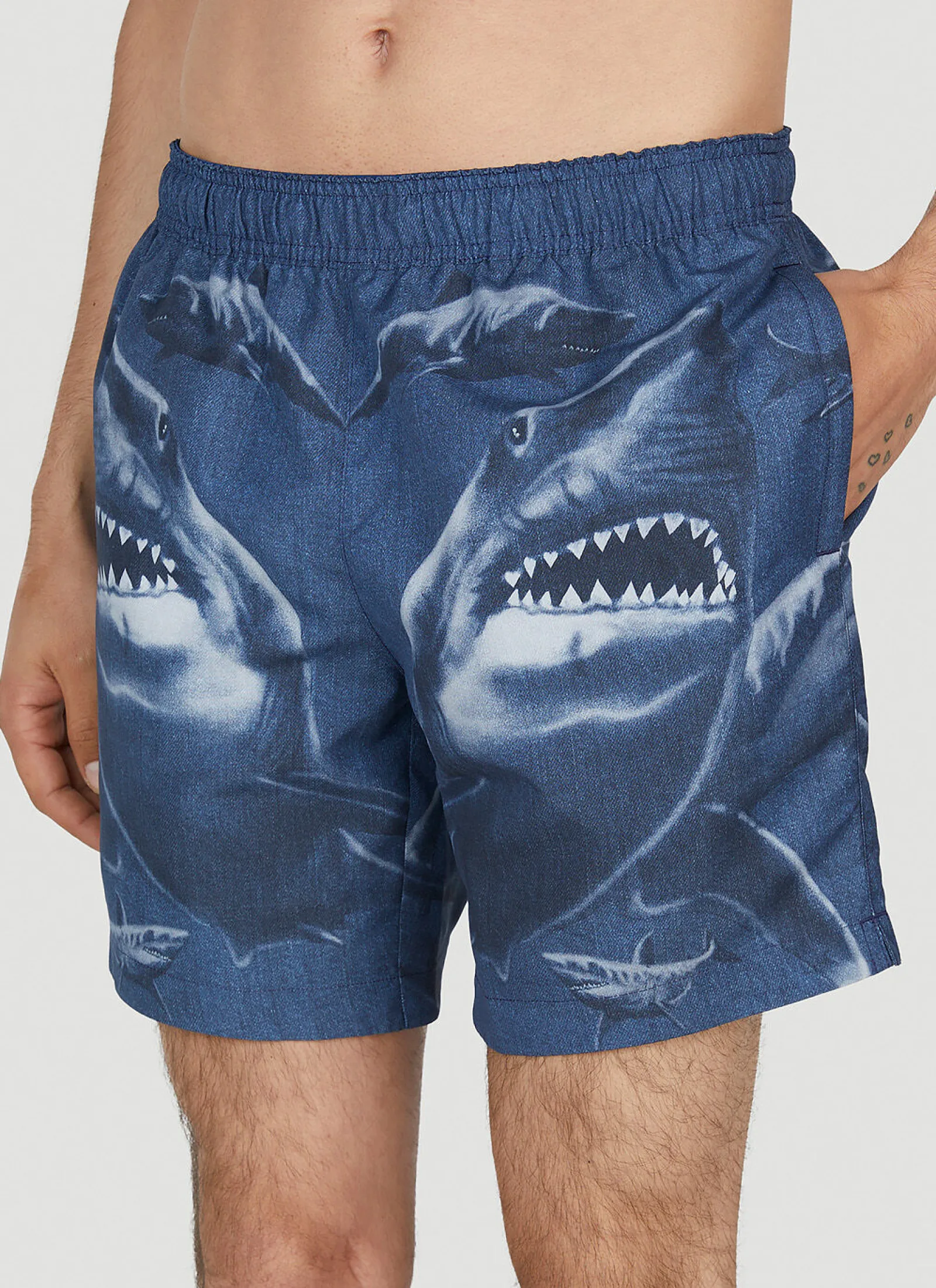Men Burberry Swimwear^Shark Print Swim Shorts