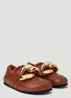 Shearling Chain Loafers>JW Anderson Sale