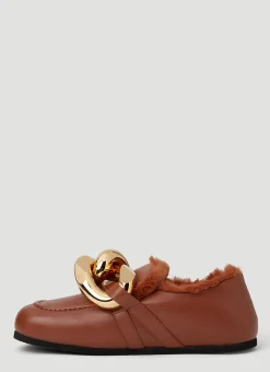 Shearling Chain Loafers></noscript>JW Anderson Sale