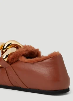 Shearling Chain Loafers></noscript>JW Anderson Sale