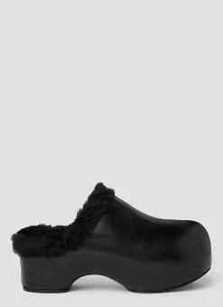 Shearling Clogs>Jil Sander Online