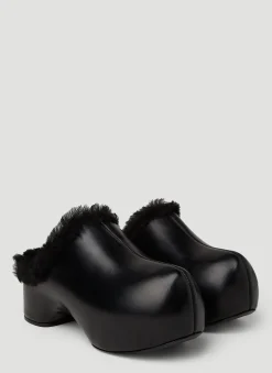 Shearling Clogs>Jil Sander Online