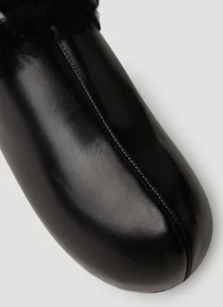 Shearling Clogs><noscript><img width=