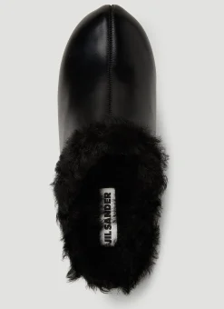 Shearling Clogs><noscript><img width=