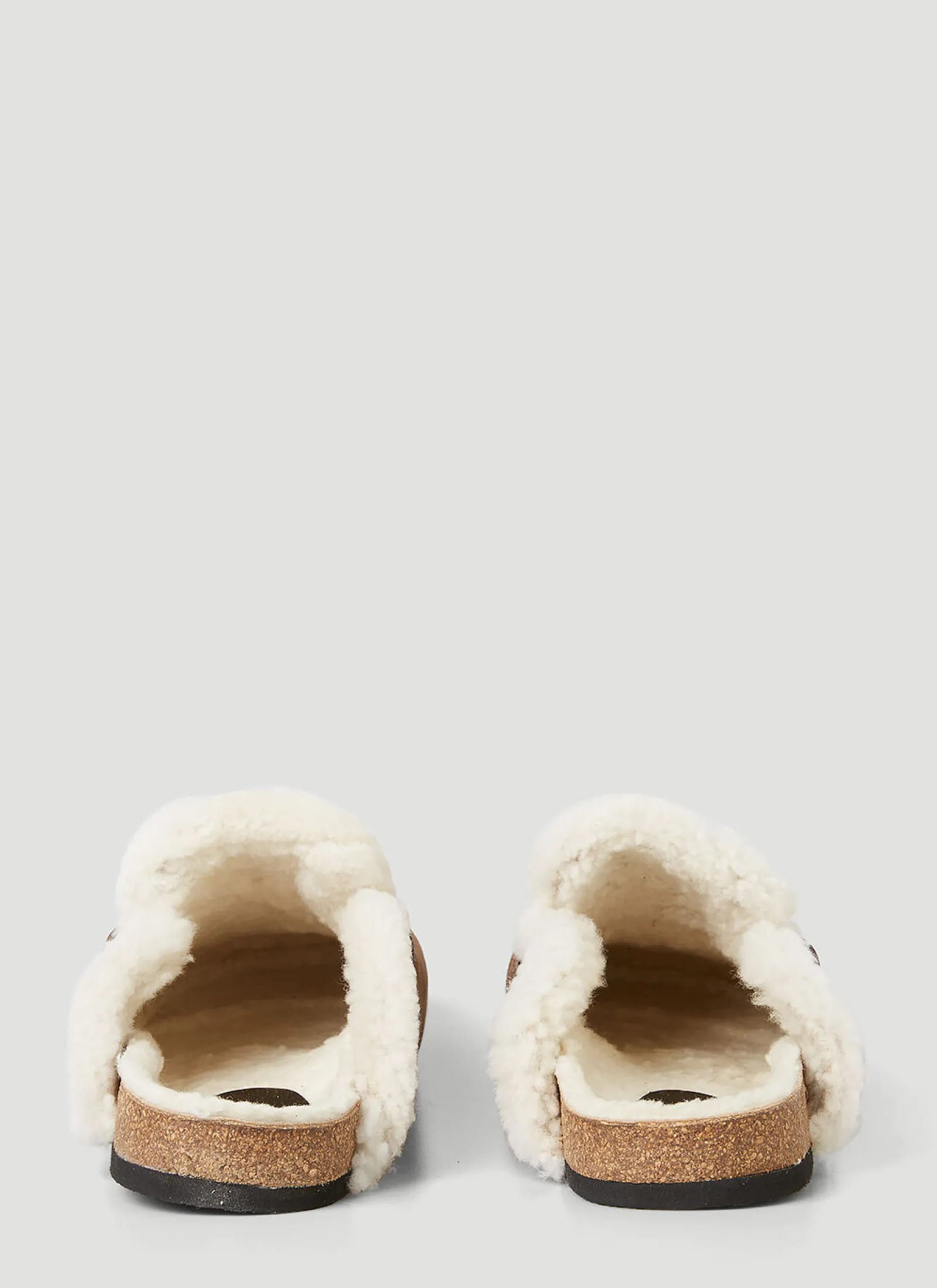 Men JW Anderson Loafers^Shearling Leather Loafers