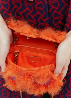 Shearling Mini Shoulder Bag></noscript>Gucci