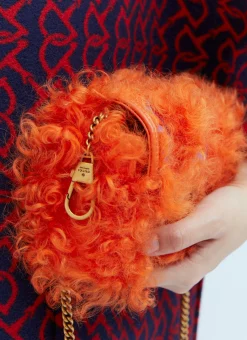 Shearling Mini Shoulder Bag></noscript>Gucci