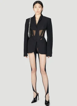 Sheer Cut Out Leggings>Mugler Outlet