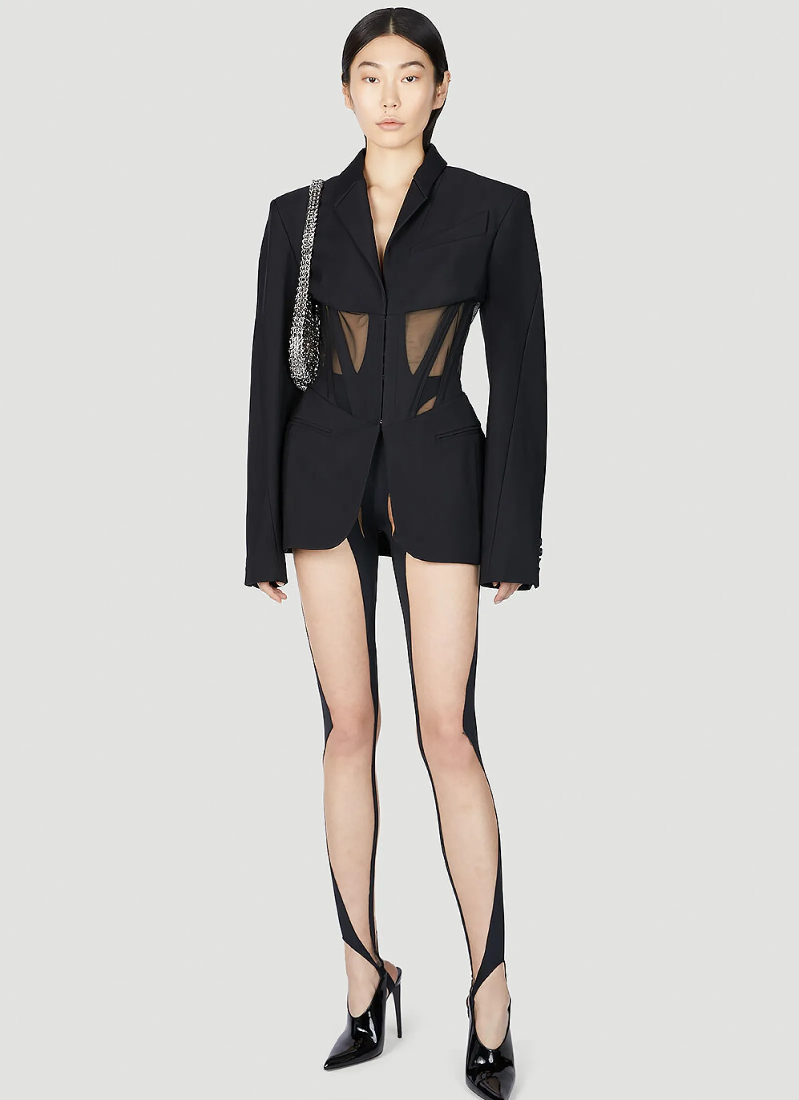 Sheer Cut Out Leggings>Mugler Outlet