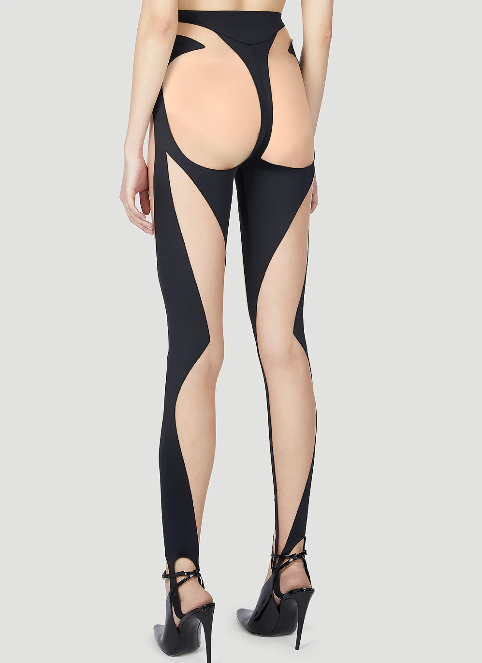 Sheer Cut Out Leggings>Mugler Outlet