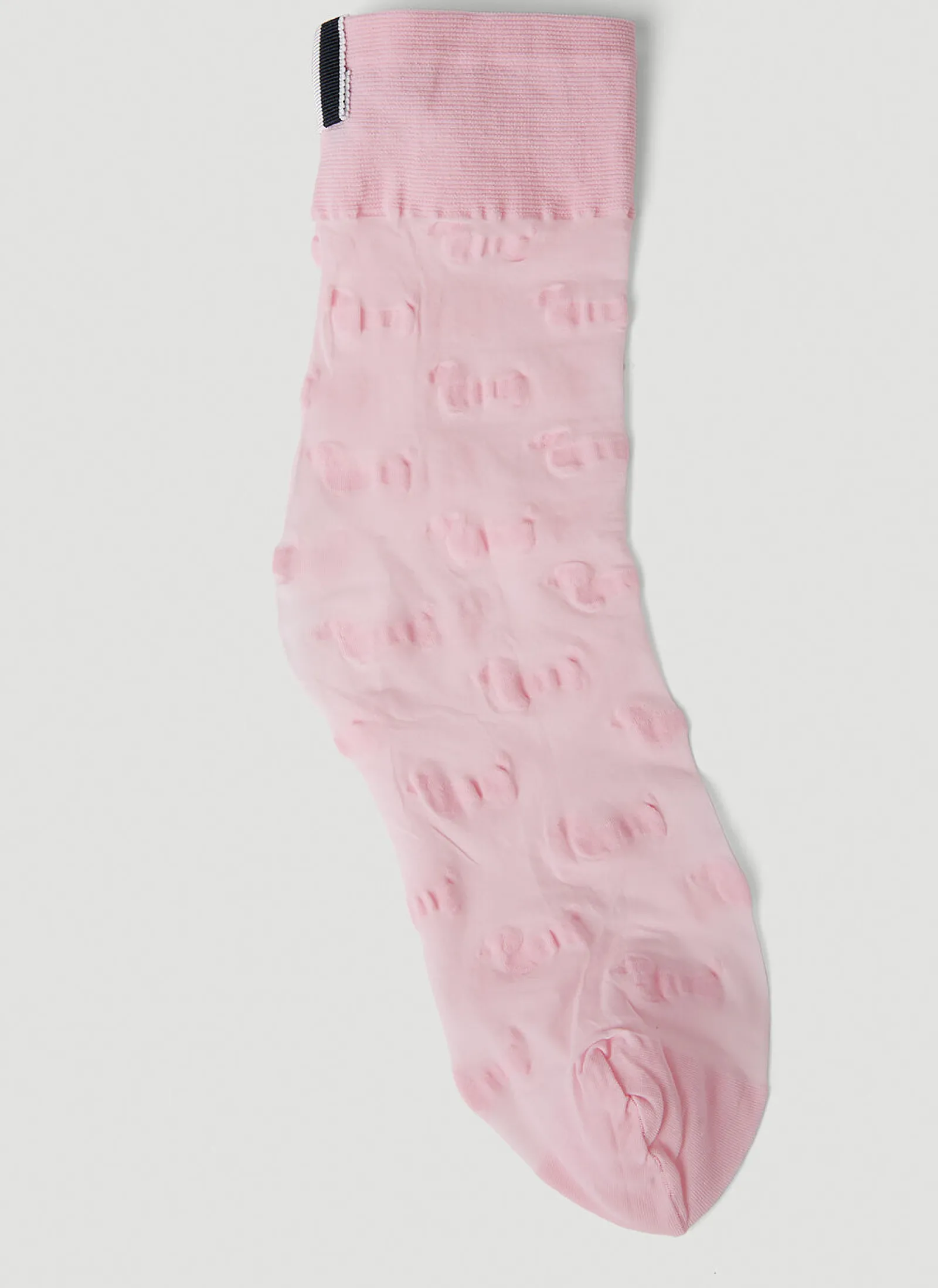 Men Thom Browne Socks^Sheer Four Bar Socks