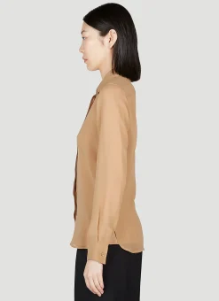 Sheer Georgette Shirt><noscript><img width=