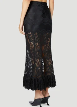 Sheer Lace Midi Skirt></noscript>Paco Rabanne Outlet