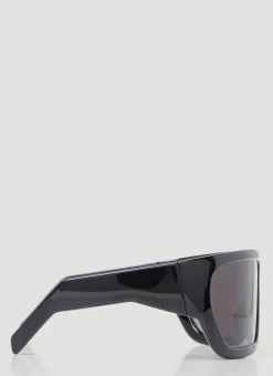 Men Rick Owens Sunglasses^Shiny Davis Sunglasses