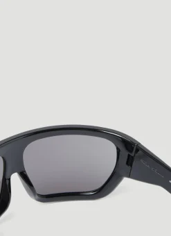 Men Rick Owens Sunglasses^Shiny Davis Sunglasses