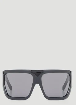 Men Rick Owens Sunglasses^Shiny Davis Sunglasses