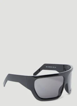 Men Rick Owens Sunglasses^Shiny Davis Sunglasses