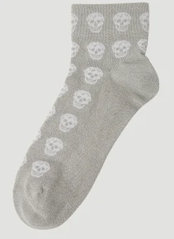 Men Alexander McQueen Socks^Short Skull Socks