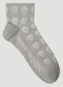 Men Alexander McQueen Socks^Short Skull Socks