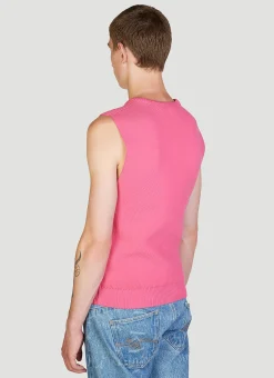 Men Martine Rose Tops^Shrunken Knit Vest