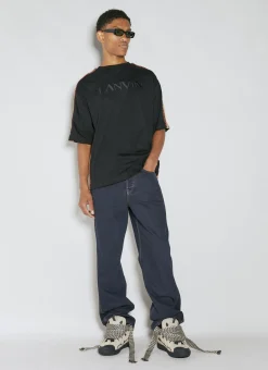 Men Lanvin T-Shirts^Side Curb Oversized T-Shirt