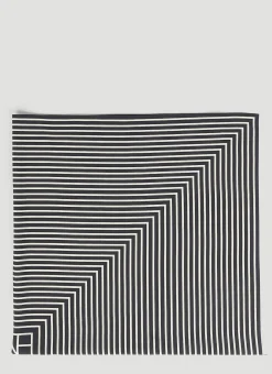 Men TOTEME Scarves^Signature Monogram Silk Blanket Scarf