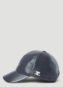 Men Courrèges Hats^Signature Vinyle Baseball Cap