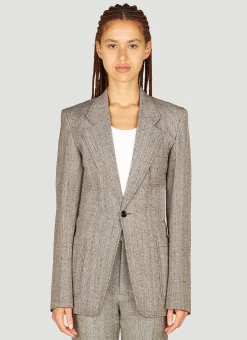 Single Breasted Blazer>Bottega Veneta