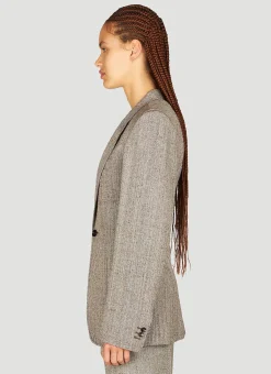 Single Breasted Blazer></noscript>Bottega Veneta