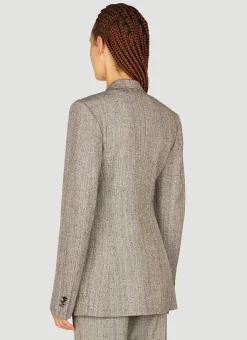 Single Breasted Blazer></noscript>Bottega Veneta