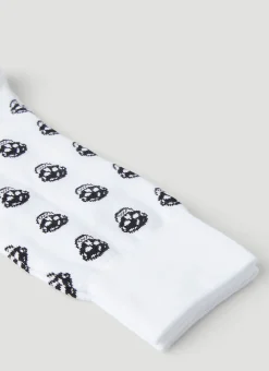 Men Alexander McQueen Socks^Skull Motif Socks
