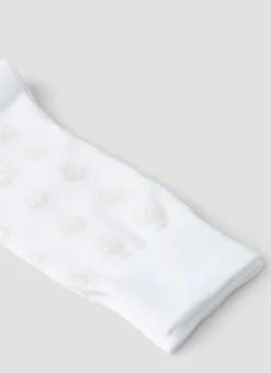 Men Alexander McQueen Socks^Skull Motif Socks