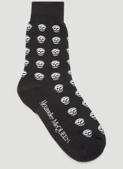 Men Alexander McQueen Socks^Skull Socks