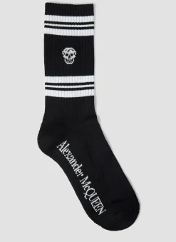 Men Alexander McQueen Socks^Skull Sport Socks