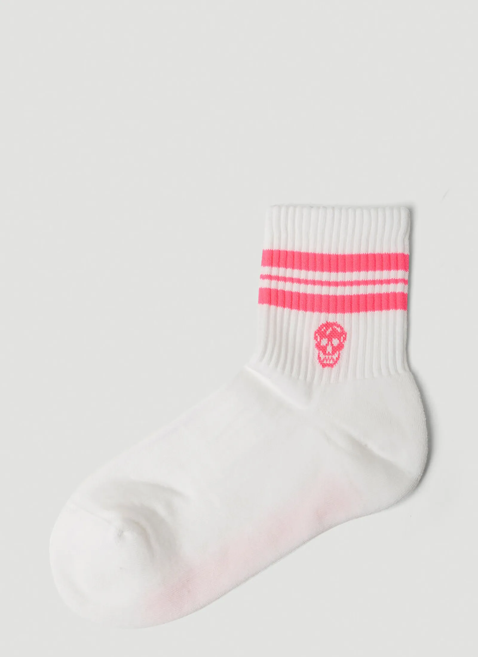 Men Alexander McQueen Socks^Skull Stripe Sports Socks