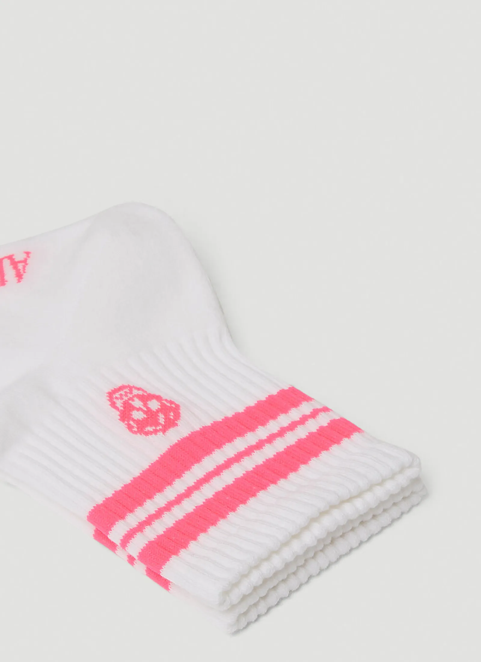 Men Alexander McQueen Socks^Skull Stripe Sports Socks